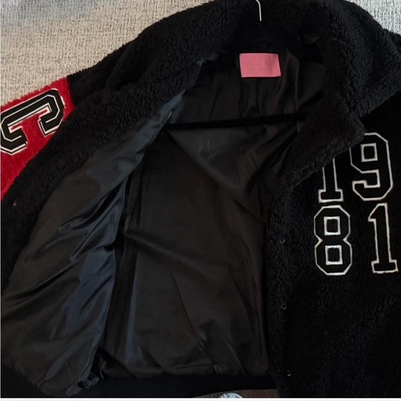 Black, Red, and Yellow Teddy Jacket - Picture 5 of 6